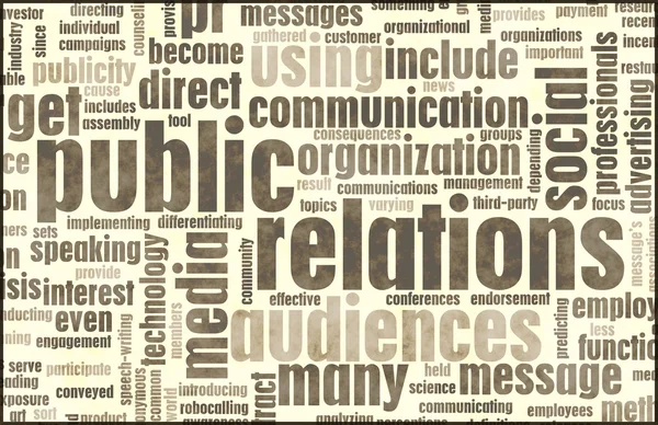 Public Relations — Stock Photo, Image