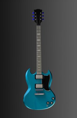 gitar illüstrasyon