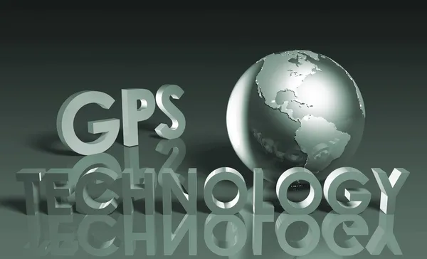 GPS-teknik — Stockfoto