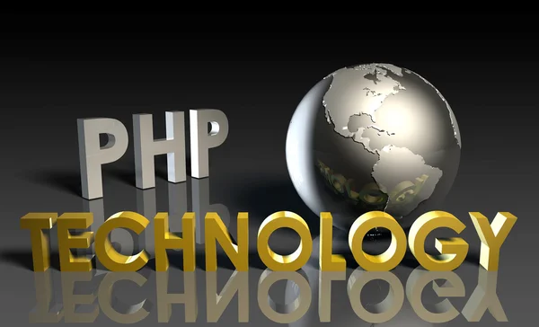 Технологии PHP — стоковое фото
