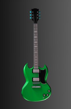 gitar illüstrasyon