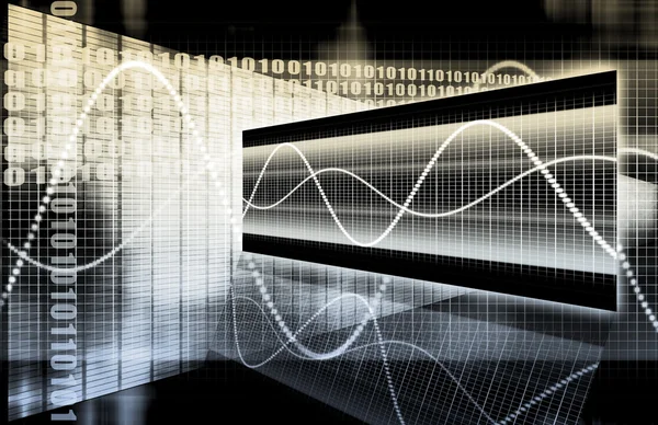 Grafico tecnico della scheda tecnica — Foto Stock