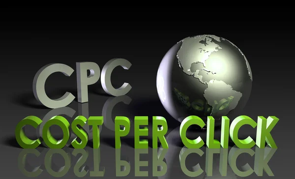 Cost Per Click — Stock Photo, Image