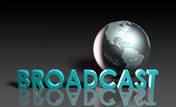 Global Broadcast — Stock Photo, Image