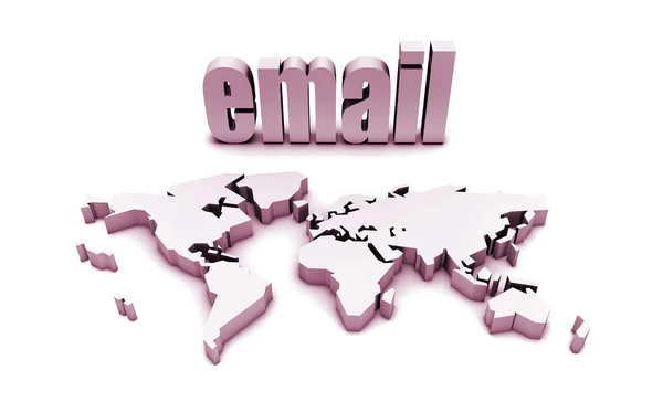 E-mail conceito corporativo — Fotografia de Stock