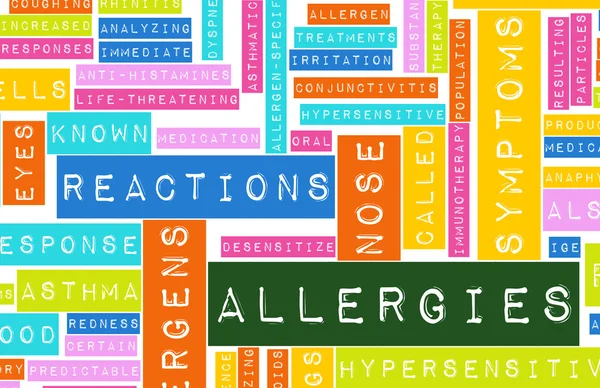 Alergias — Fotografia de Stock