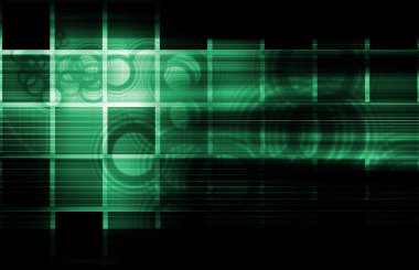 Soyut parlayan arkaplan