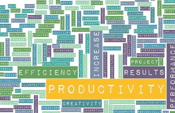 Produktivität — Stockfoto
