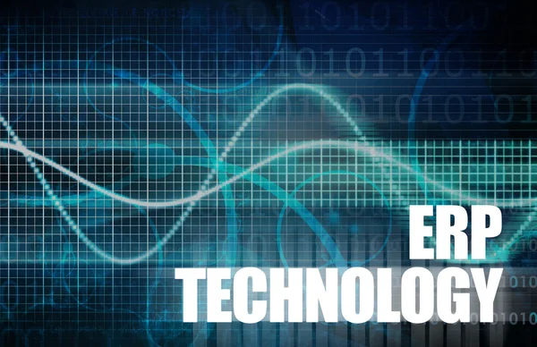 ERP-технология — стоковое фото