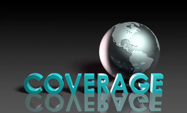 Global Coverage — Stock Photo, Image