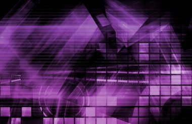 Modern dijital arka plan