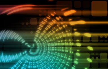 fütüristik arka plan