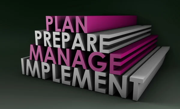Managementplanung — Stockfoto