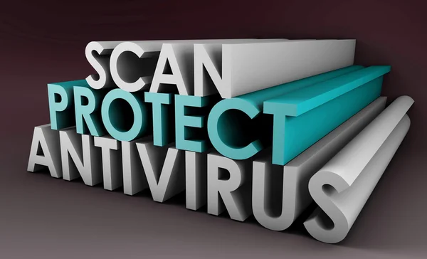 Antivirus — Stockfoto