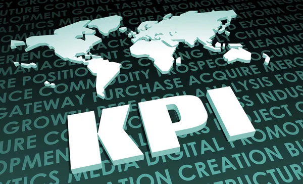 Background KPI — Stock Photo, Image