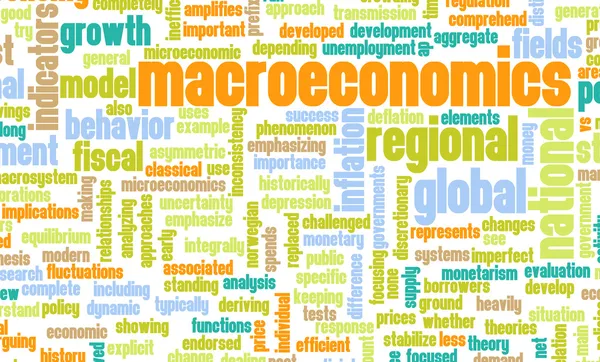 Makroökonomie — Stockfoto
