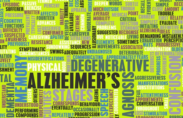 Alzheimer — Stockfoto