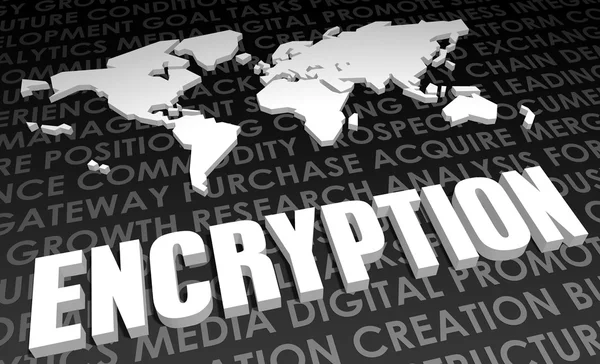 Kryptering — Stockfoto