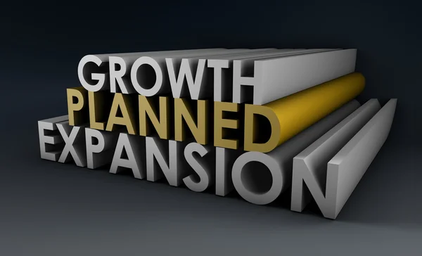 Planned Expansion — Stock Photo, Image
