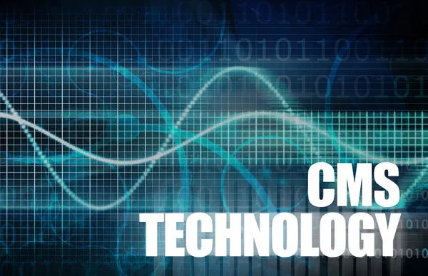 Tecnologia CMS — Foto Stock