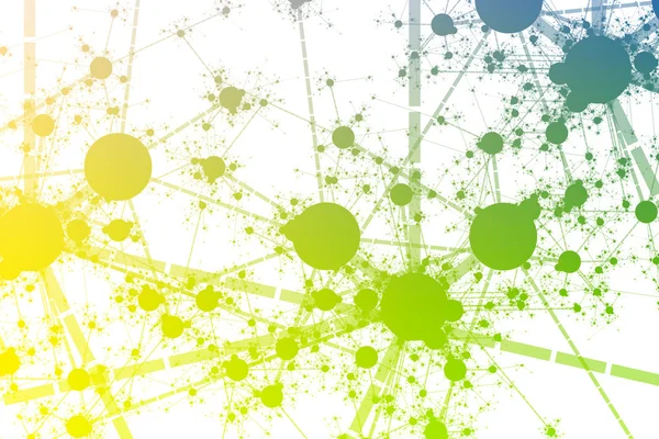 Network Paint Splatter — Stock Photo, Image