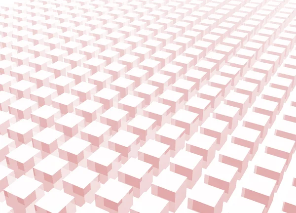 Simples e limpo bloco 3d abstrato fundo em rosa — Fotografia de Stock