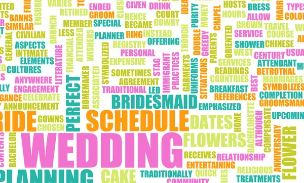 Organizzazione di matrimoni — Foto Stock