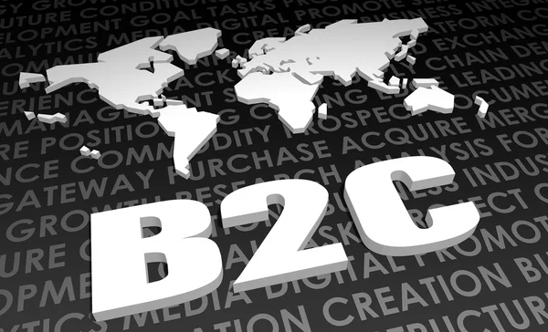 B2c — 图库照片