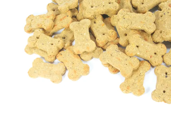 Lindo perro galletas en forma de hueso — Foto de Stock