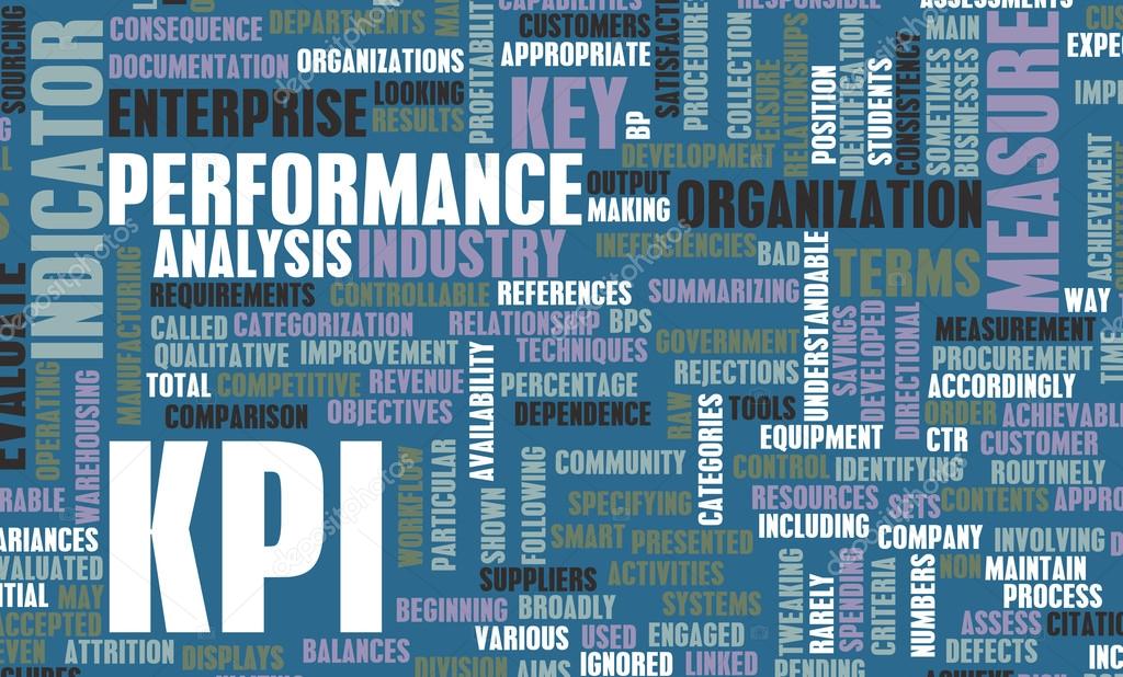 KPI o indicador clave de rendimiento como concepto 2023