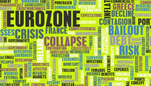 Eurozone Crisis — Stock Photo, Image