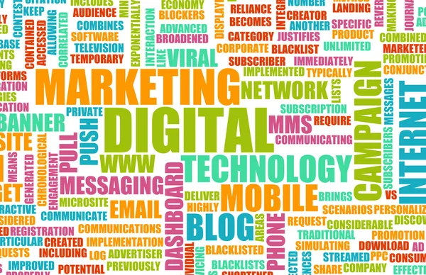Marketing digitale — Foto Stock