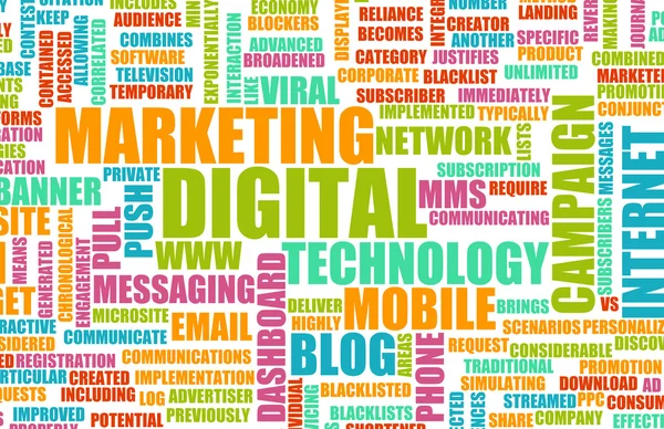 Digitales Marketing — Stockfoto