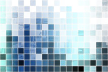 mavi soyut basit ve minimalist