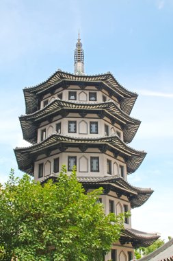Sakin Çinli Japon bahçeleri