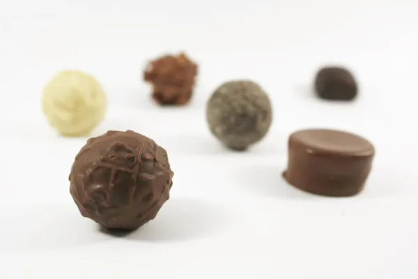 Chocolates caros surtidos —  Fotos de Stock