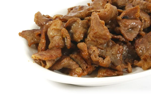 Stir Fried Pork — Stock Photo, Image