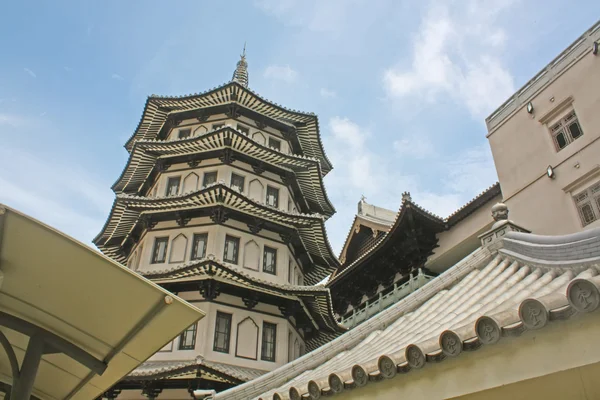 Diseño de edificio de estilo de templo chino — Foto de Stock