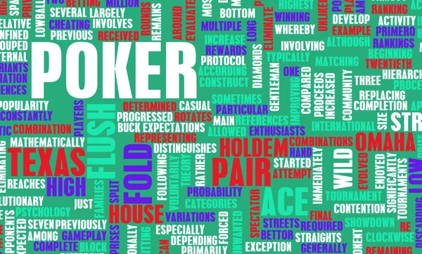 Poker — Stock Photo, Image