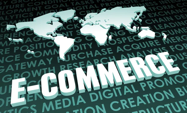 E-Commerce — Stock Photo, Image