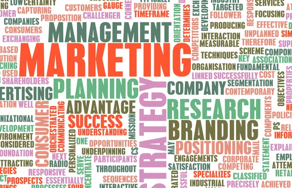 Zarządzanie marketingowe — Zdjęcie stockowe