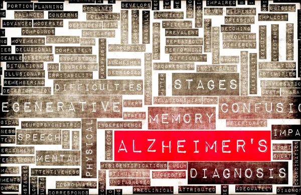 Alzheimers sjukdom — Stockfoto