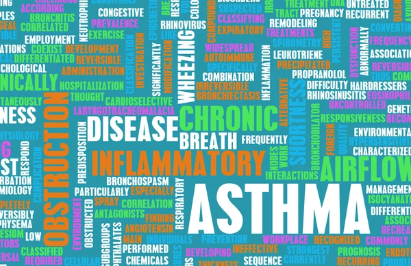 Astma — Zdjęcie stockowe