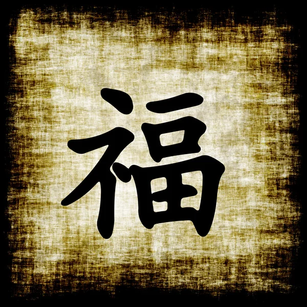 Chinese Characters - Wealth — Stock Photo, Image