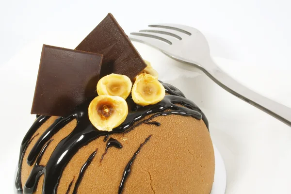 Fancy chocolade taart — Stockfoto