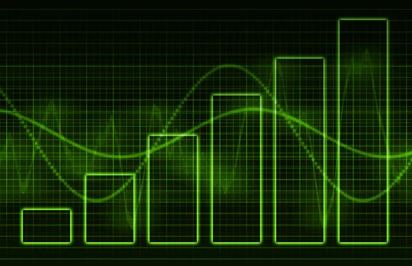 Finanțe Spreadsheet Graficul datelor — Fotografie, imagine de stoc