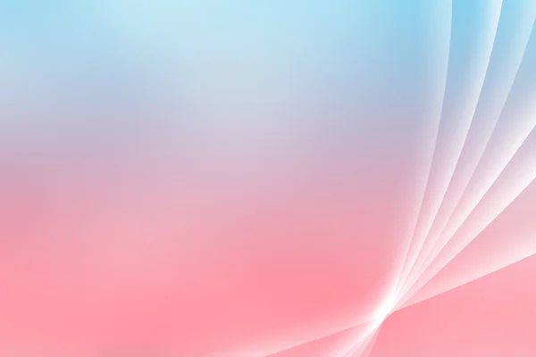 Blue Pink Soothing Vista Curves — Stock Photo, Image