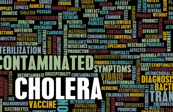 Холера — стокове фото