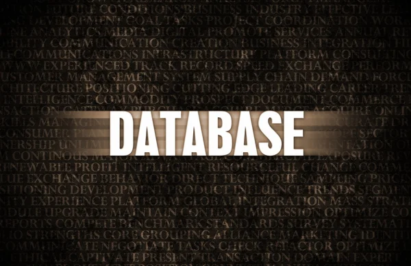 Databas — Stockfoto