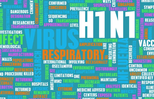 H1N1 — Stockfoto